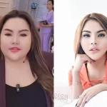 Lisa Mariana muncul ke publik dan wajah terkini bikin pangling netizen. (Sumber : Instagram/@lisamarianaaa/@lisamarianaaofc).