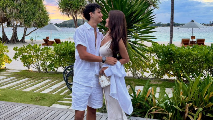 Tristan Molina dan Olla Ramlan (Instagram/ollaramlan)