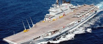 Ilustrasi kapal induk Italia, Giuseppe Garibaldi.(seaforces.org)